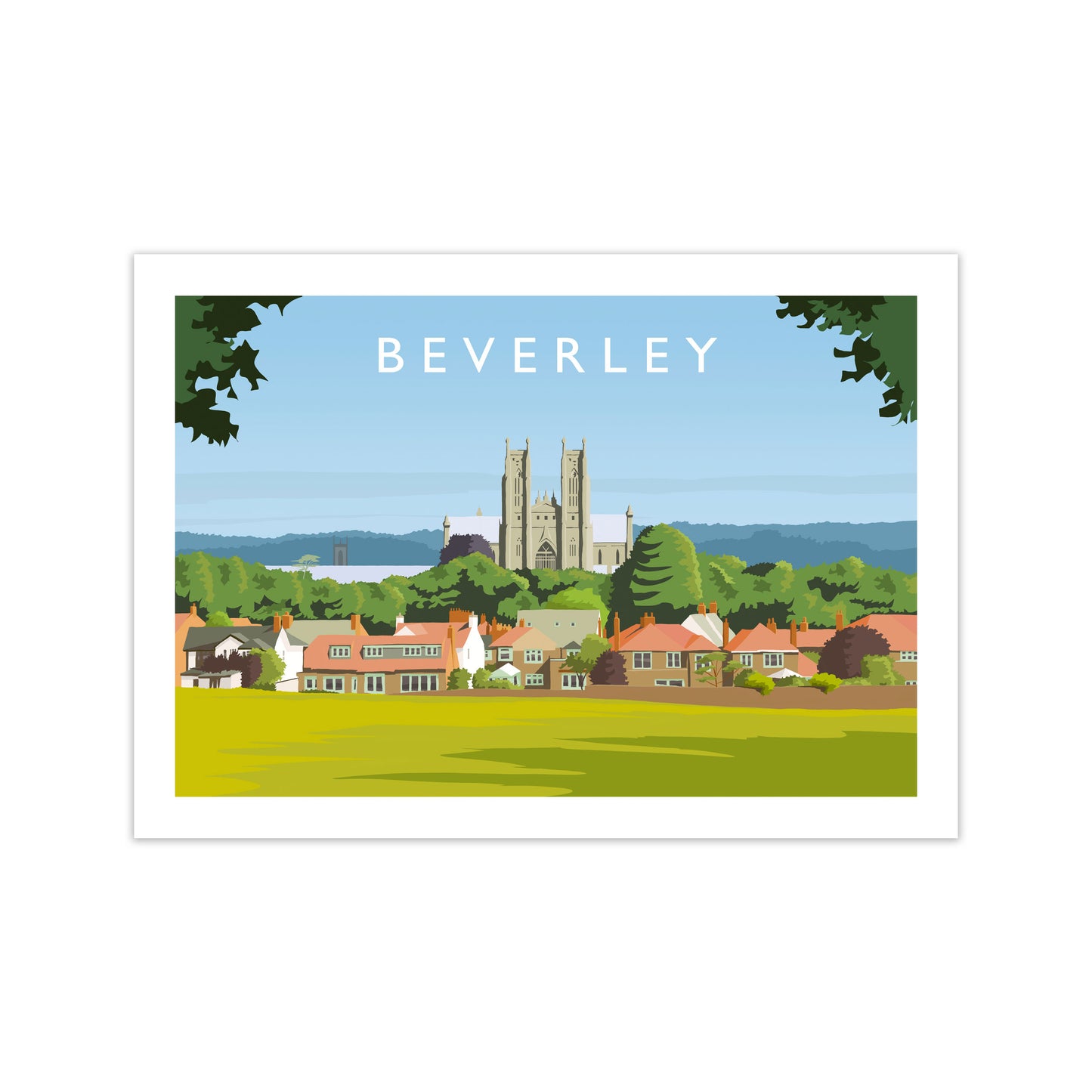 Beverley 3 Travel Art Print by Richard O'Neill