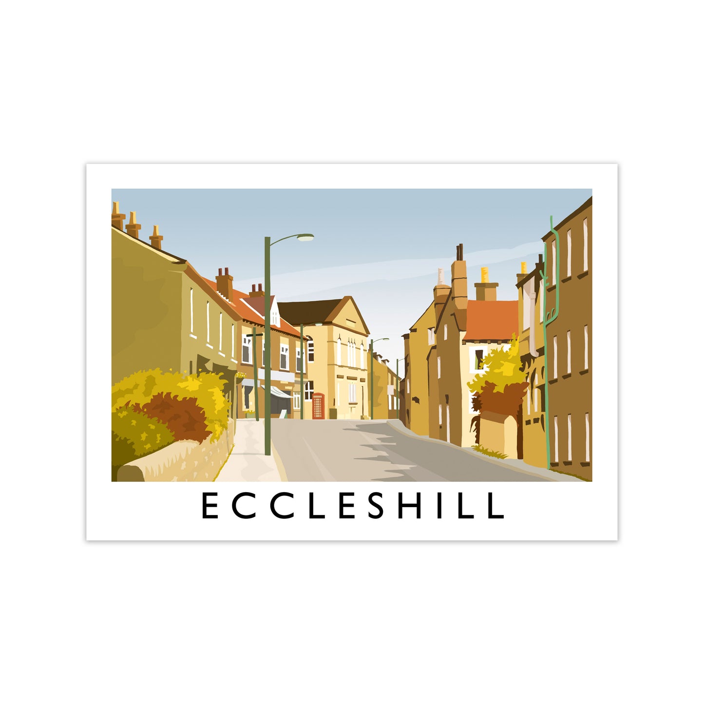 Eccleshill Travel Art Print by Richard O'Neill