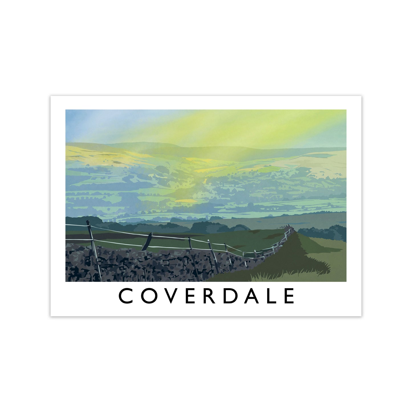 Coverdale Travel Art Print by Richard O'Neill