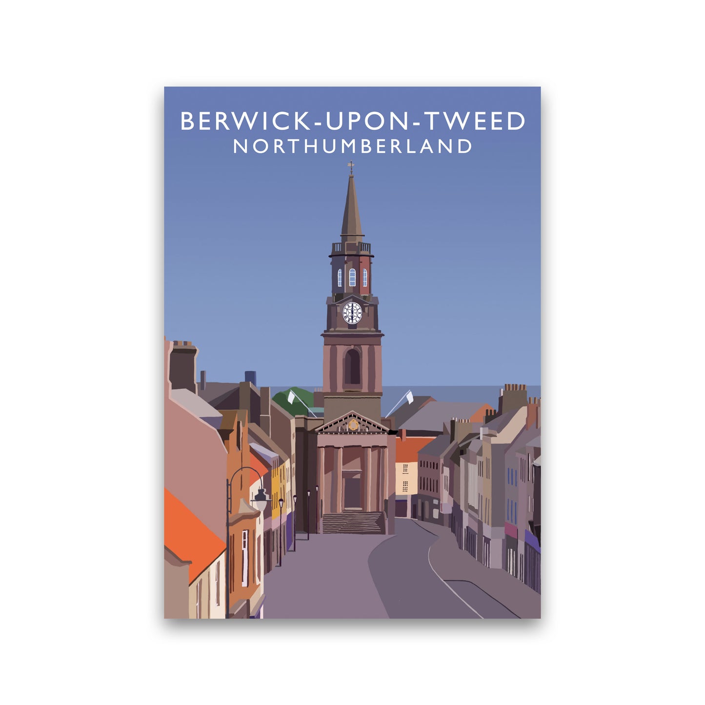 Berwick-Upon-Tweed Northumberland Art Print by Richard O'Neill