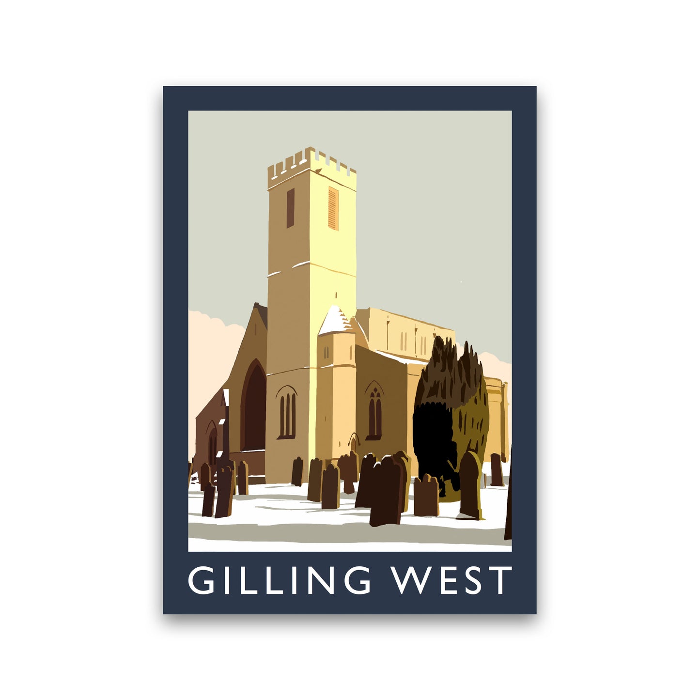 Gilling West Art Print by Richard O'Neill