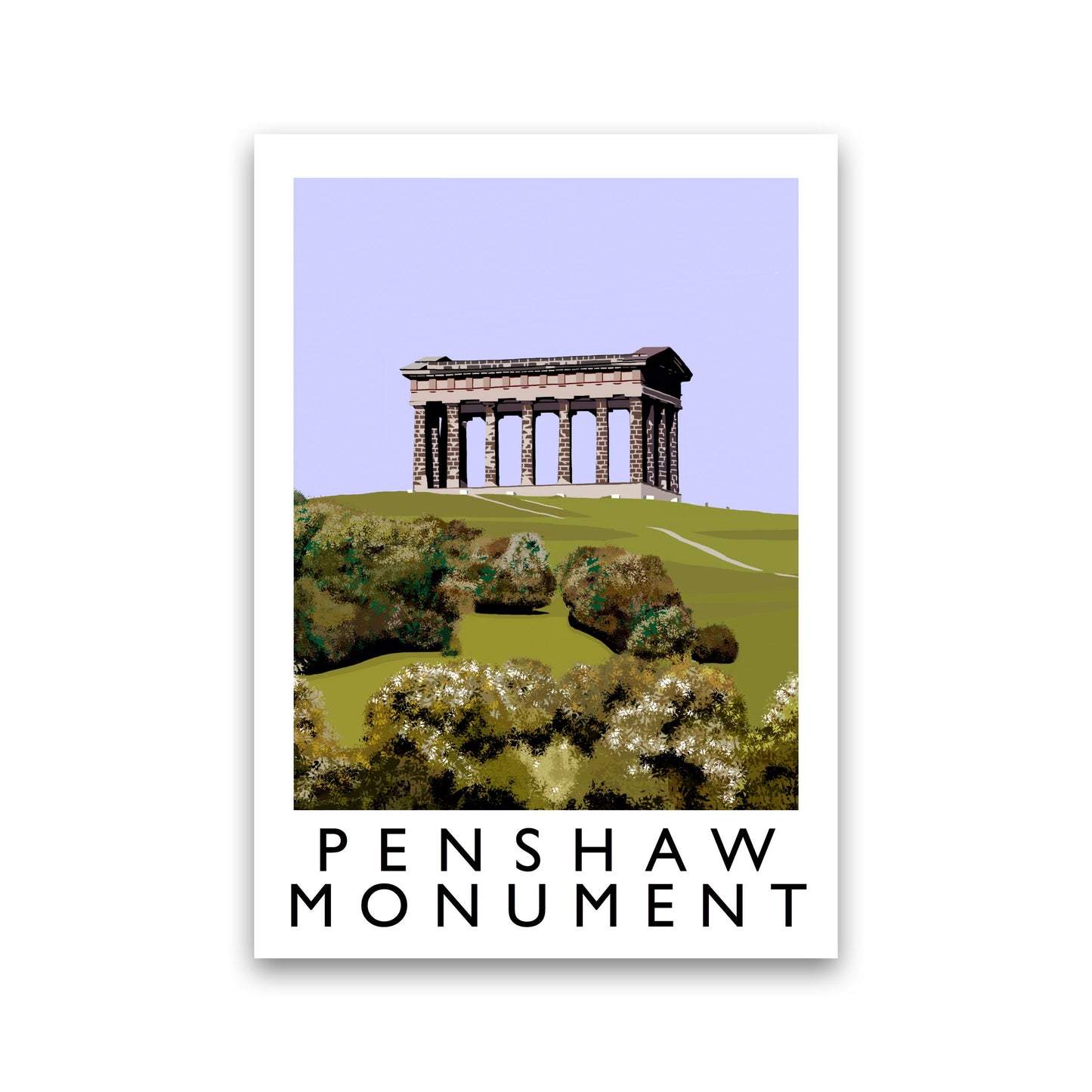 Penshaw Monument Art Print by Richard O'Neill