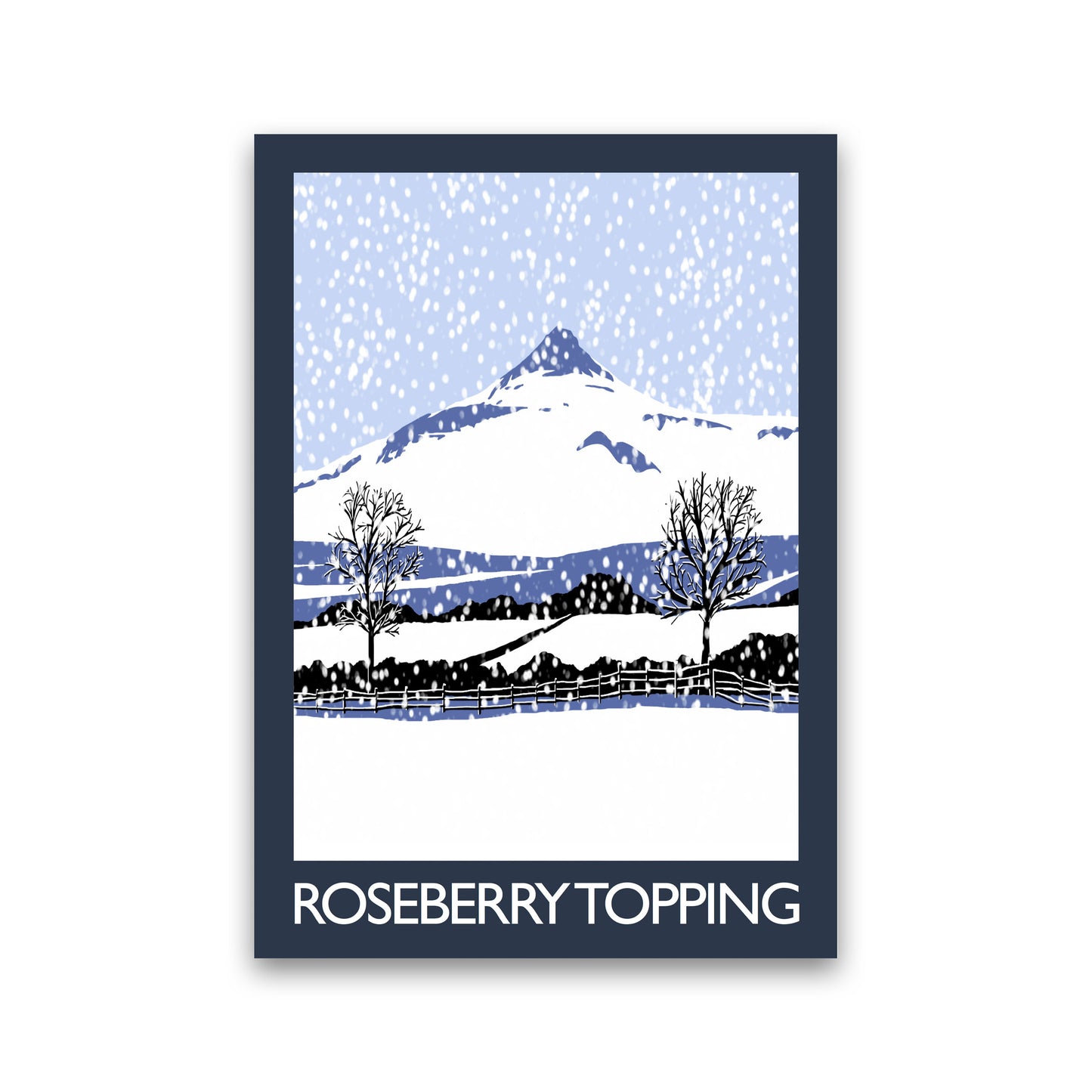 Roseberry Topping 1 Art Print by Richard O'Neill