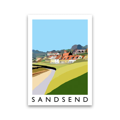 Sandsend Art Print by Richard O'Neill
