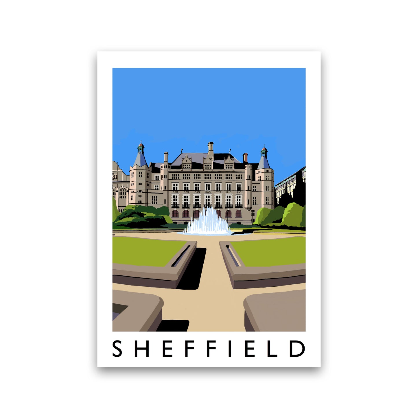 Sheffield Art Print by Richard O'Neill