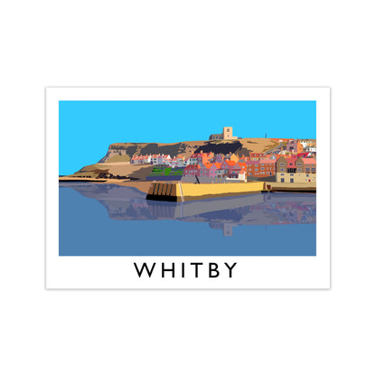 Whitby Framed Digital Art Print by Richard O'Neill
