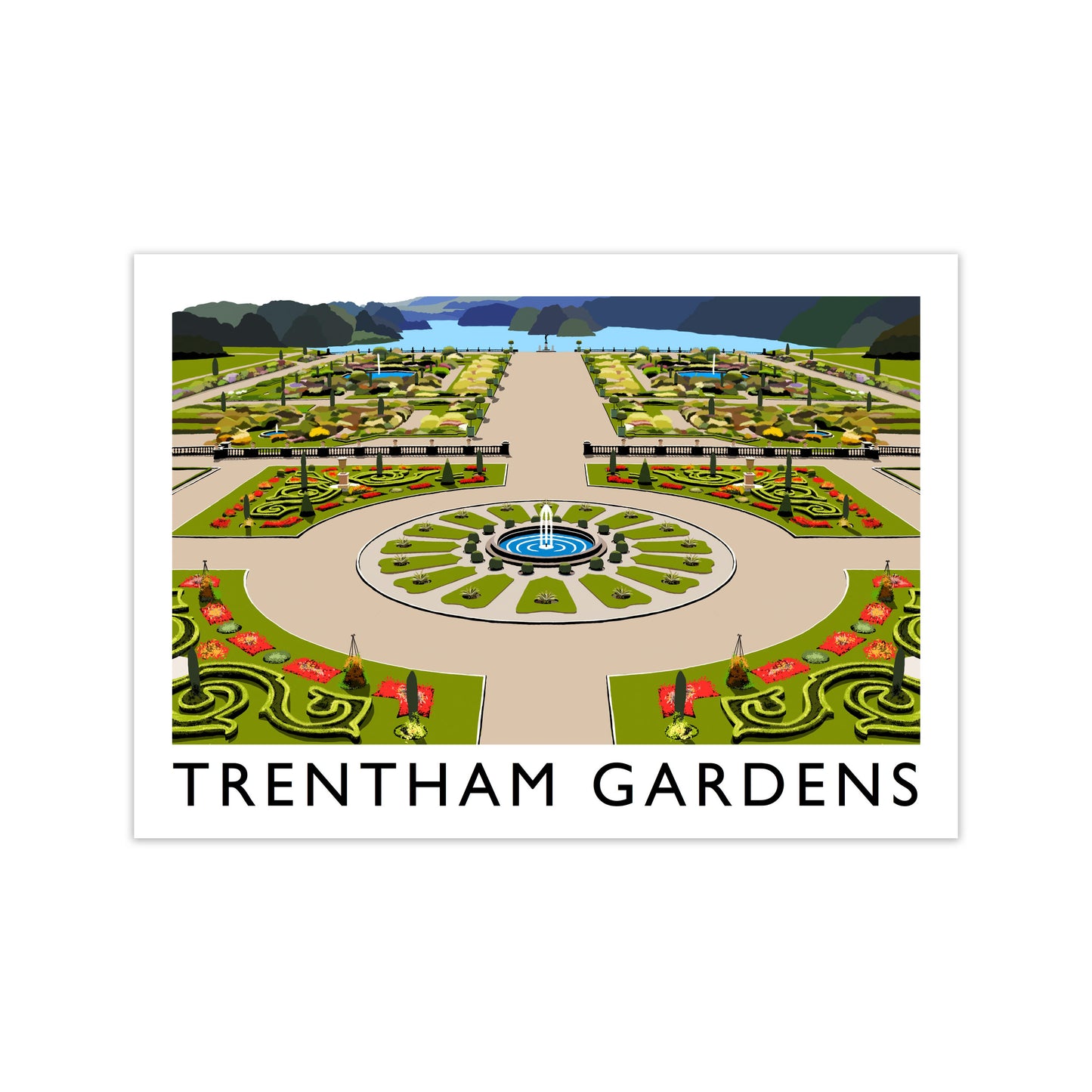 Trentham Gardens by Richard O'Neill