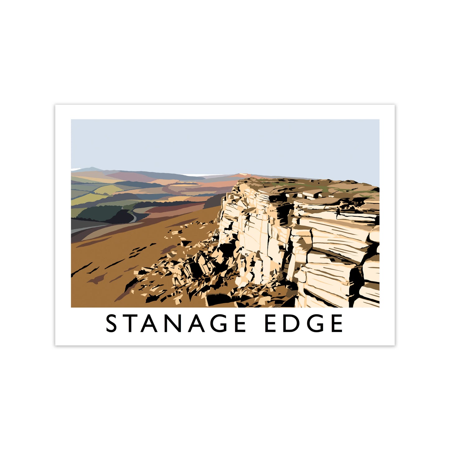 Stanage Edge by Richard O'Neill