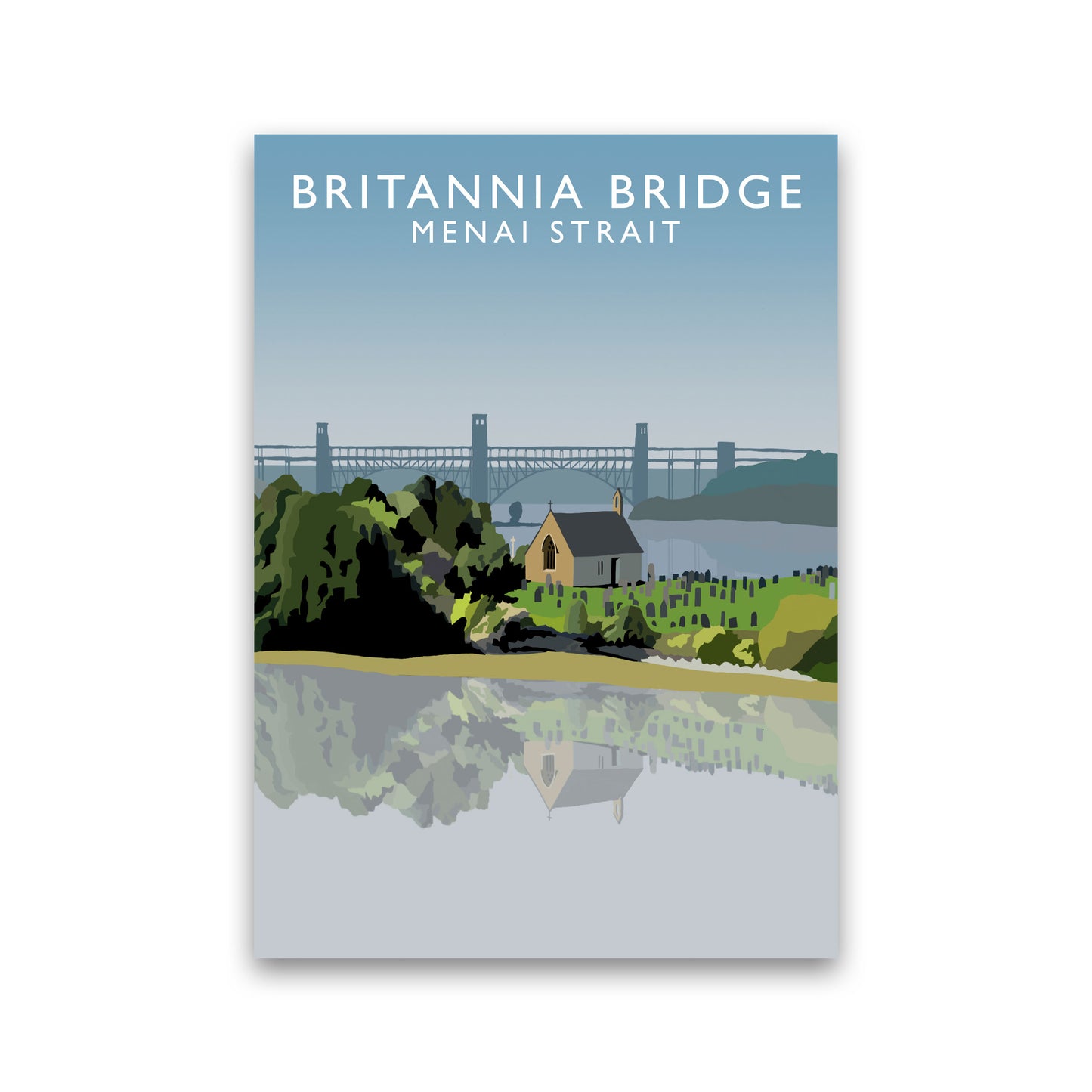 Britannia Bridge by Richard O'Neill