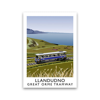 Llando Great Orme Tramway Art Print by Richard O'Neill
