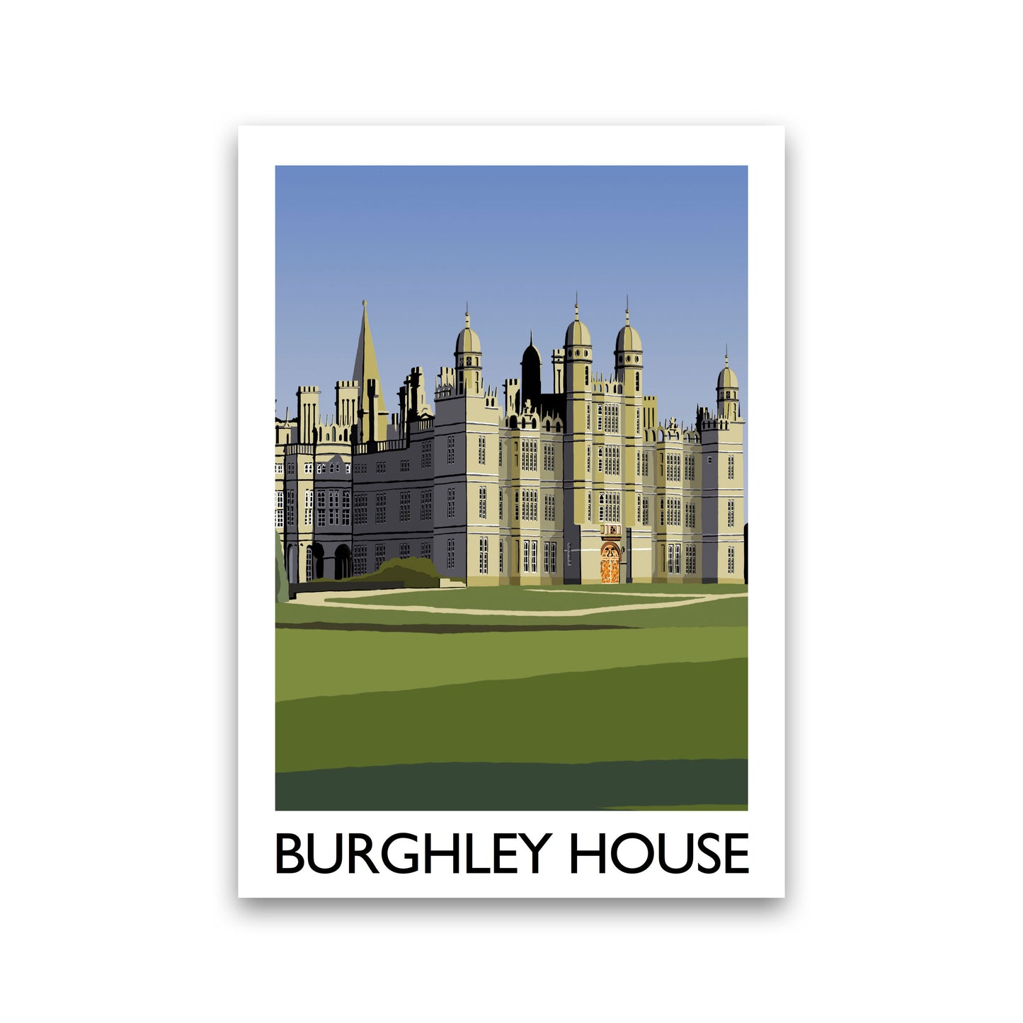 Burghley House by Richard O'Neill