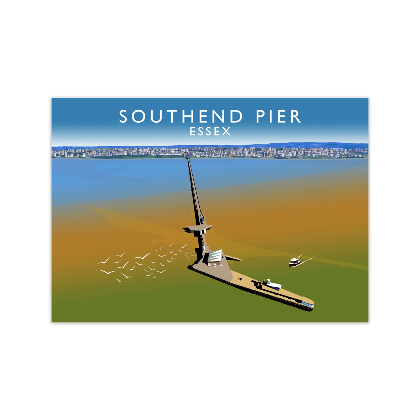 Southend Pier by Richard O'Neill