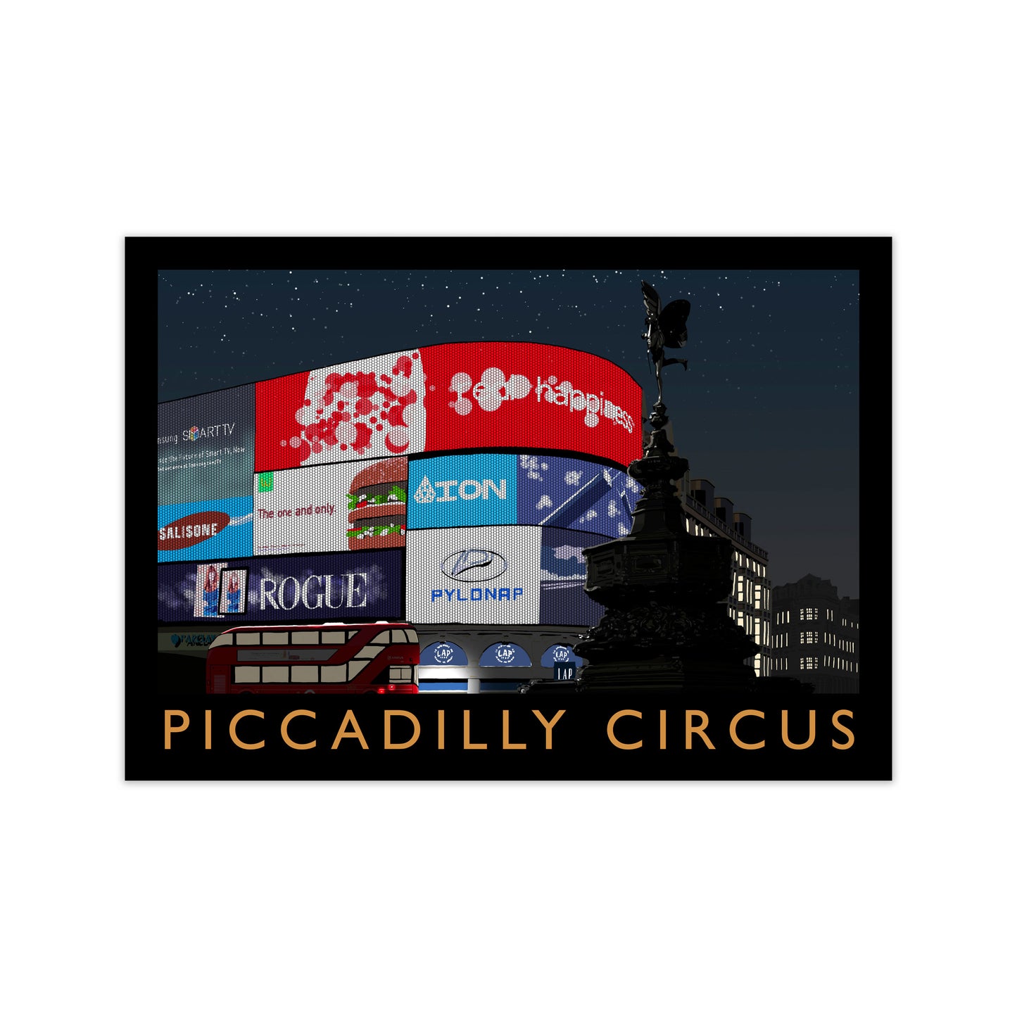 Piccadilly Circus by Richard O'Neill