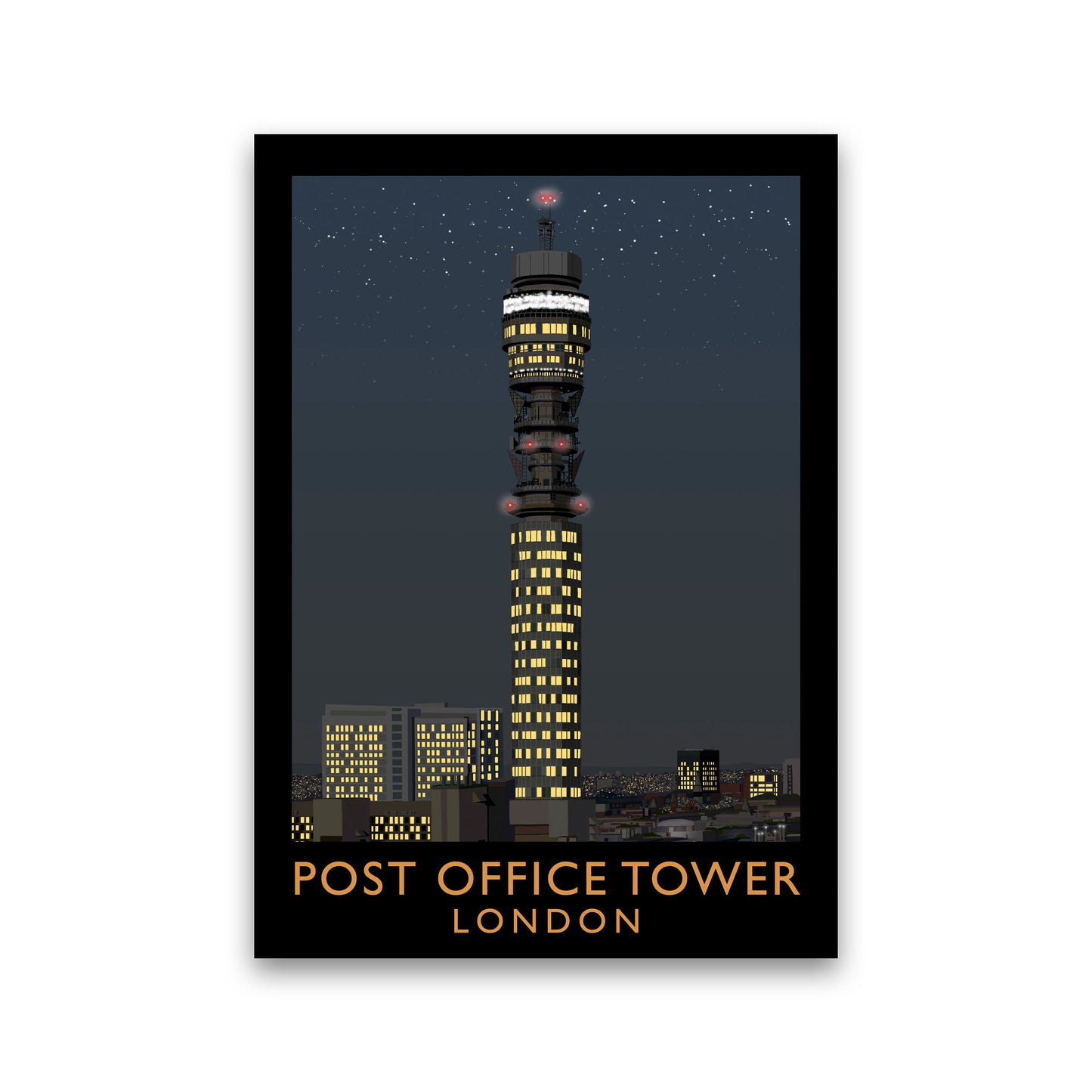 Post Office Tower by Richard O'Neill