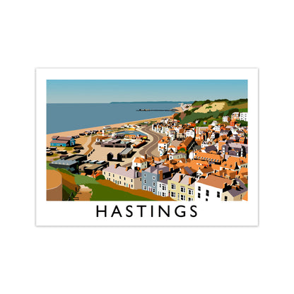 Hastings Framed Digital Art Print by Richard O'Neill