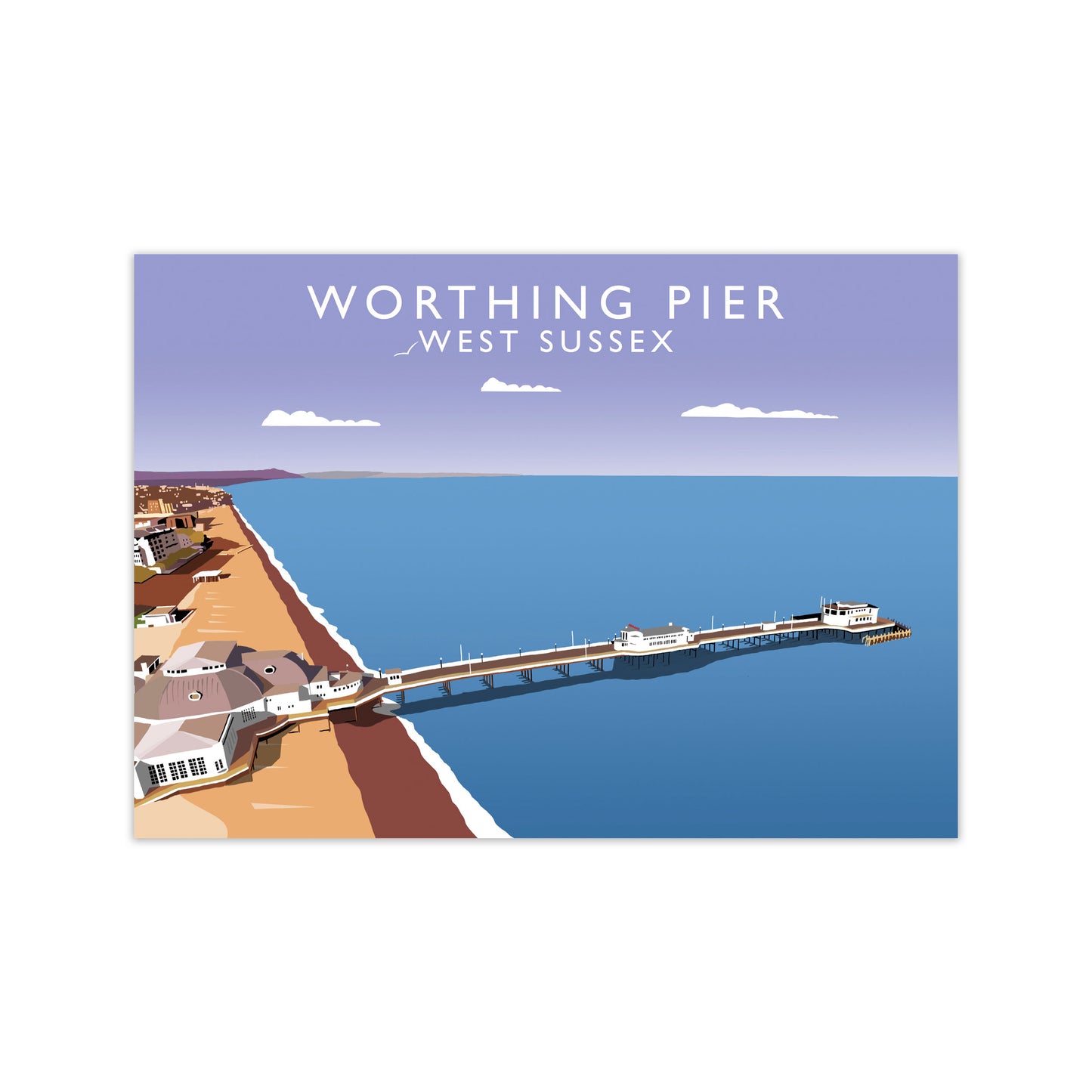 Worthing Pier by Richard O'Neill