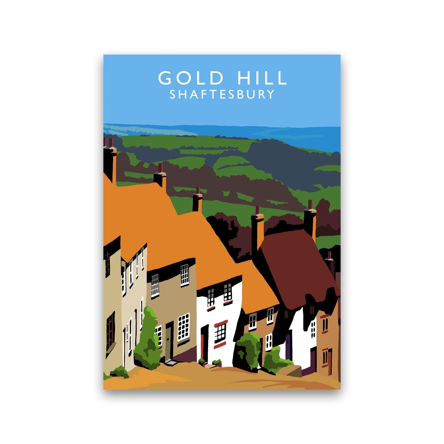 Gold Hill by Richard O'Neill