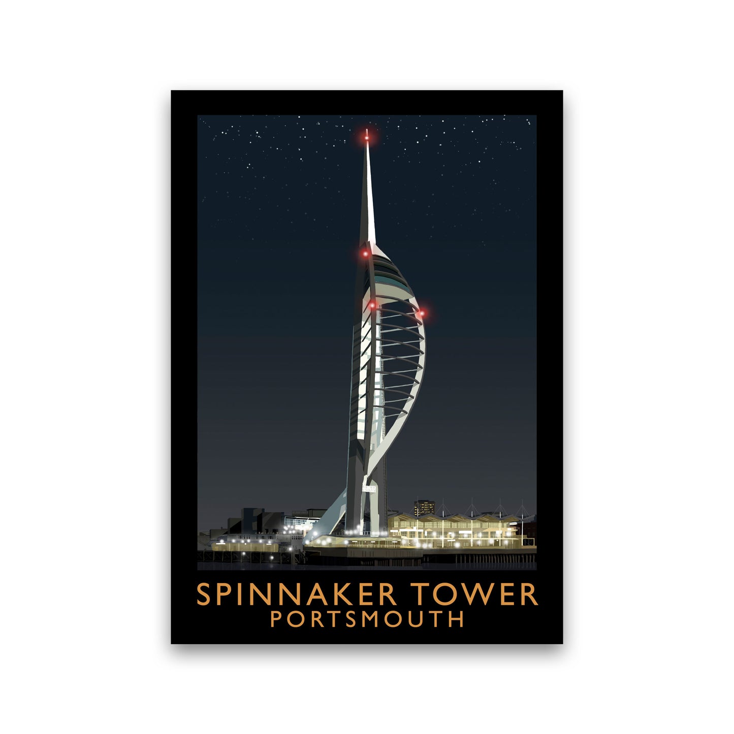 Spinnaker Tower by Richard O'Neill