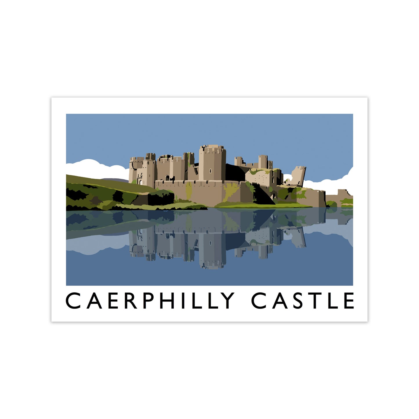 Caerphilly Castle by Richard O'Neill