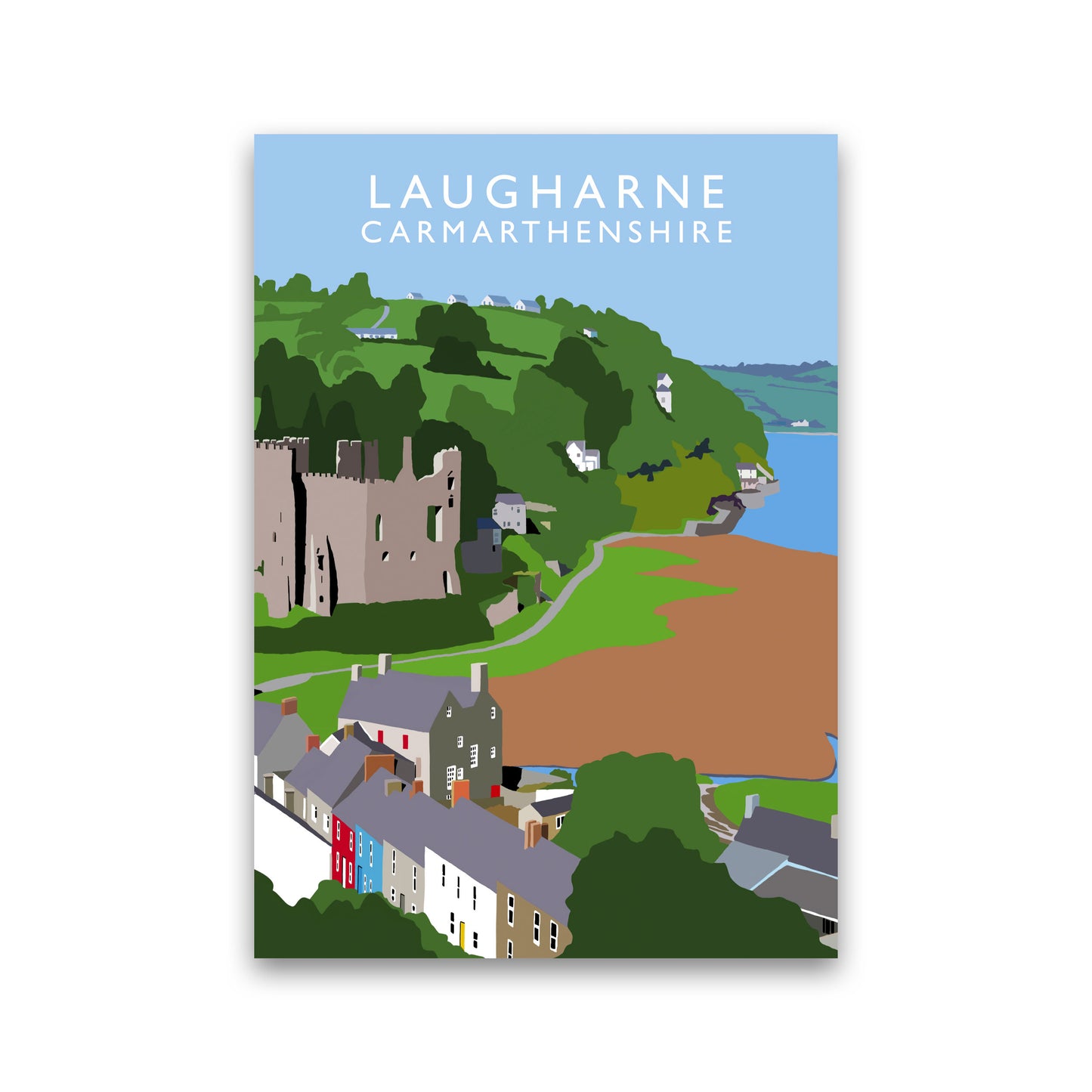 Laugharne by Richard O'Neill