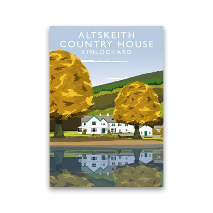 Altskeith Country House (Portrait) by Richard O'Neill