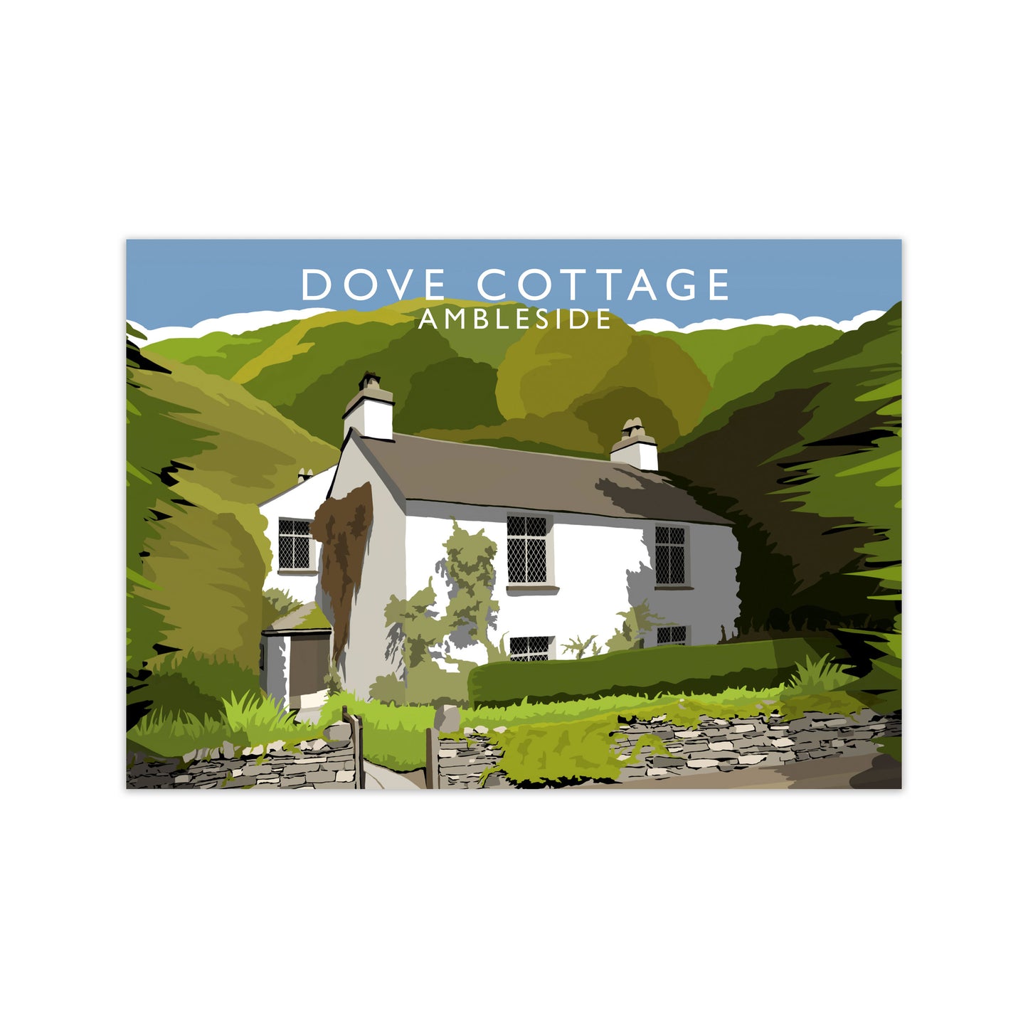 Dove Cottage (Landscape) by Richard O'Neill