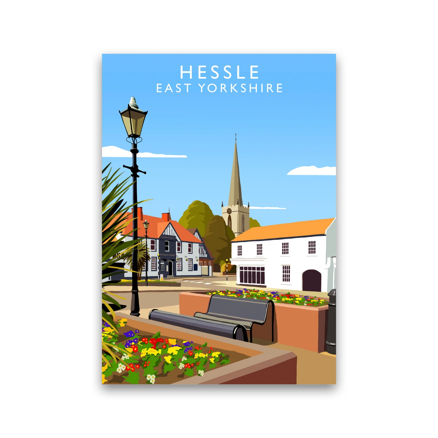 Hessle East Yorkshire Art Print by Richard O'Neill