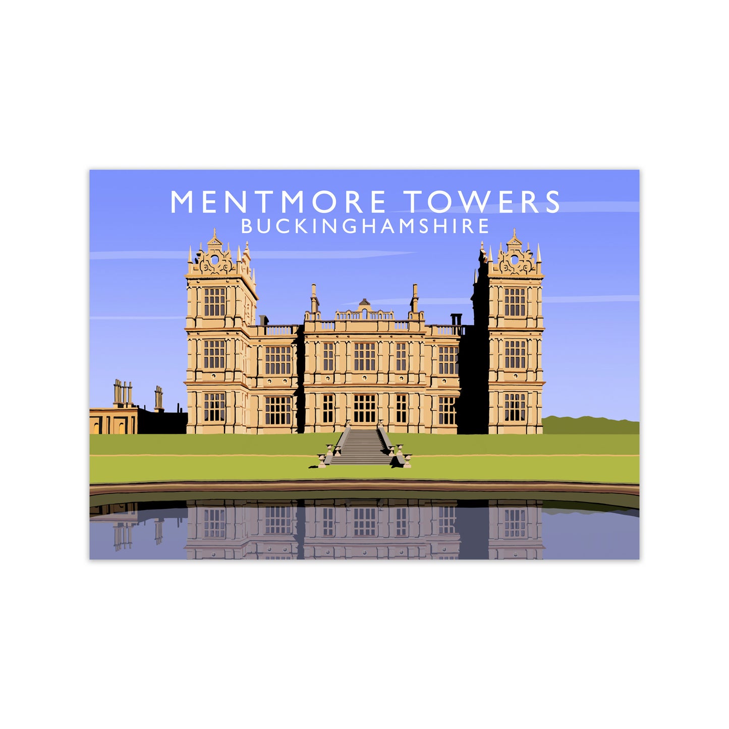 Mentmore Towers (Landscape) by Richard O'Neill