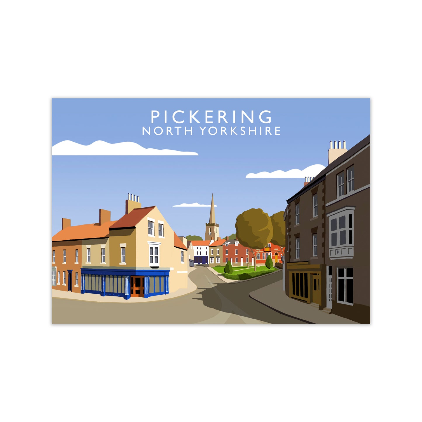 Pickering North Yorkshire Art Print by Richard O'Neill