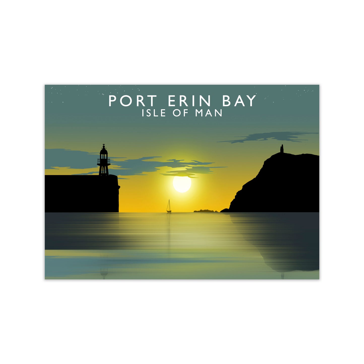 Port Erin Bay (Landscape) by Richard O'Neill