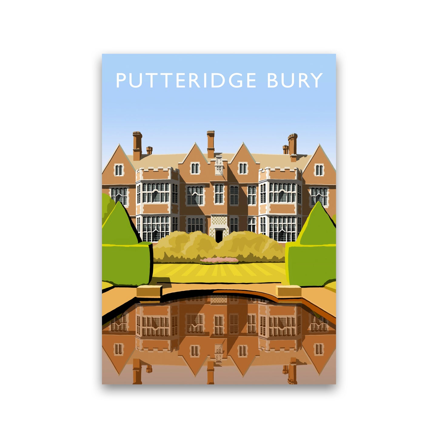 Putteridge Bury (Portrait) by Richard O'Neill