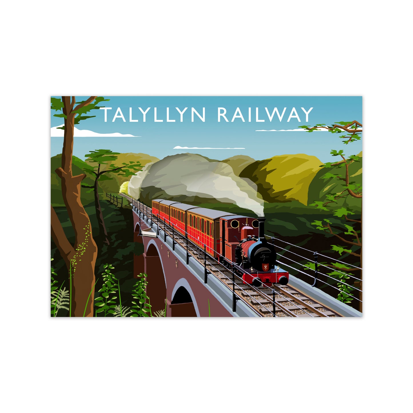 Talyllyn Railway Art Print by Richard O'Neill