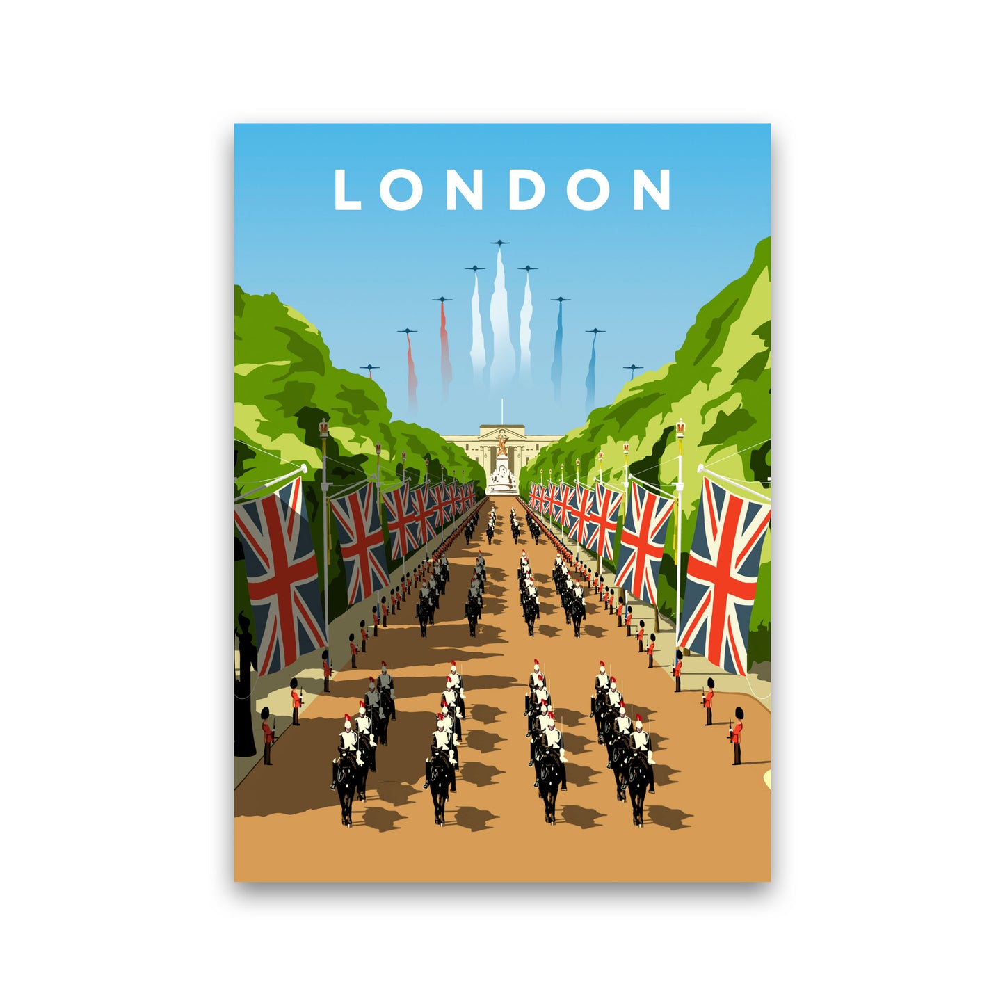 London3 Portrait Art Print by Richard O'Neill