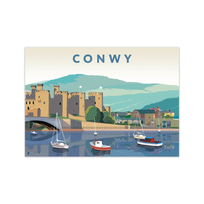 Conwy Art Print by Richard O'Neill