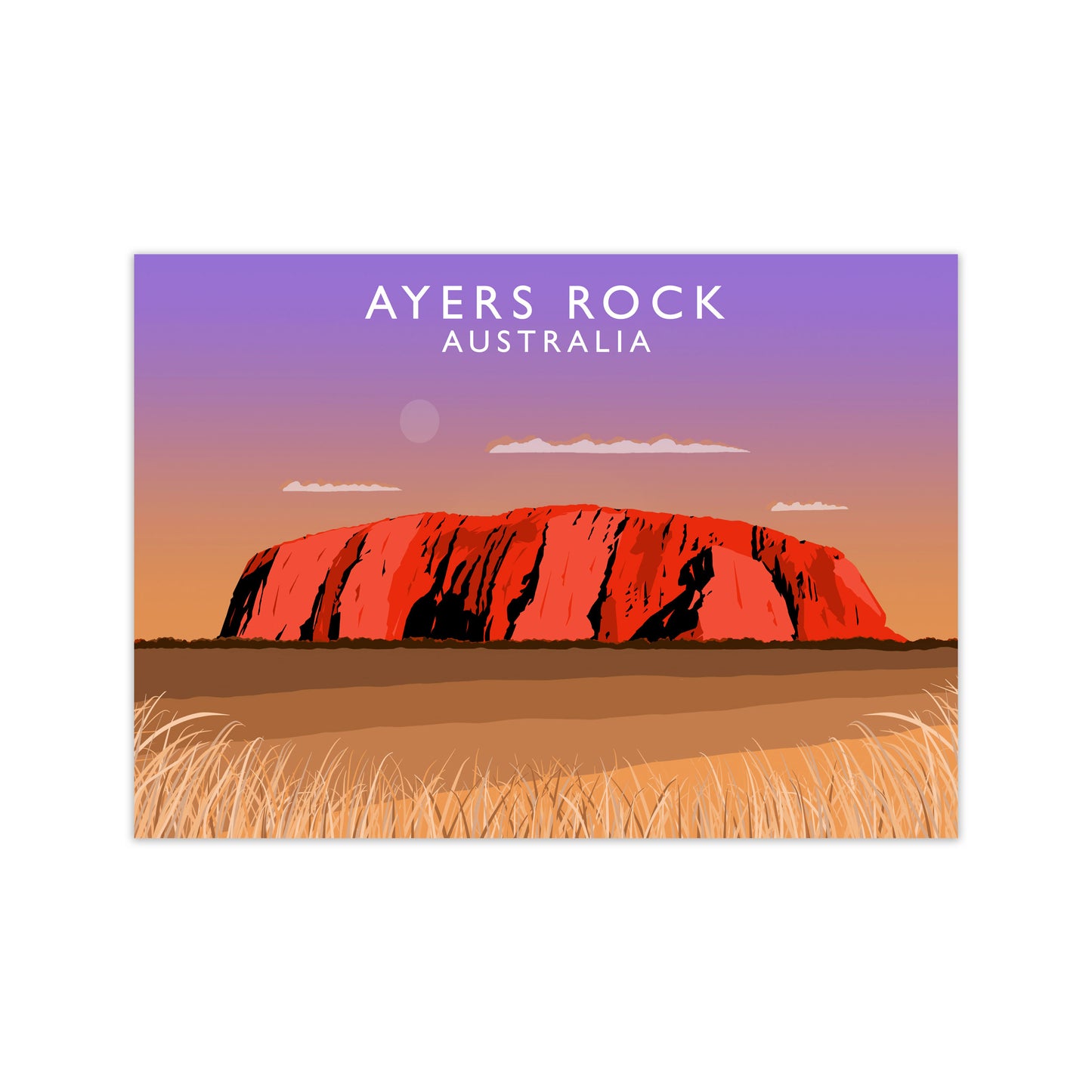 Ayers Rock by Richard O'Neill