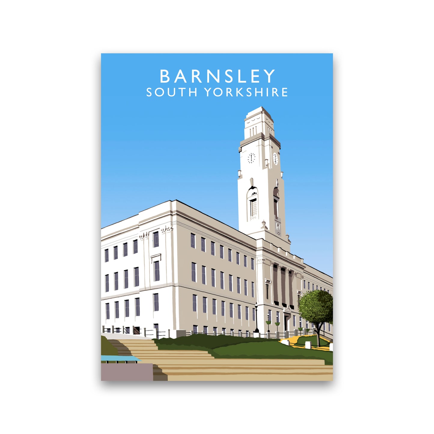 Barnsley South Yorkshire Art Print by Richard O'Neill