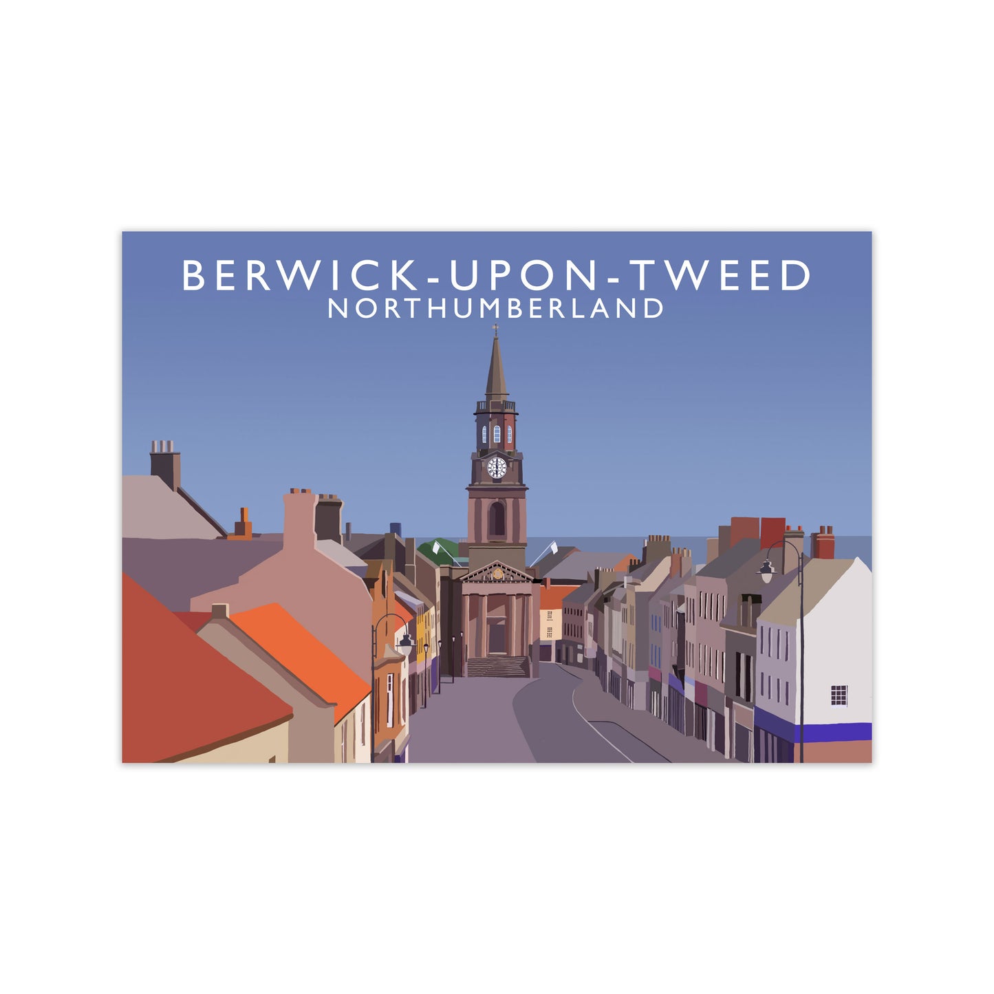 Berwick-Upon-Tweed Northumberland Art Print by Richard O'Neill