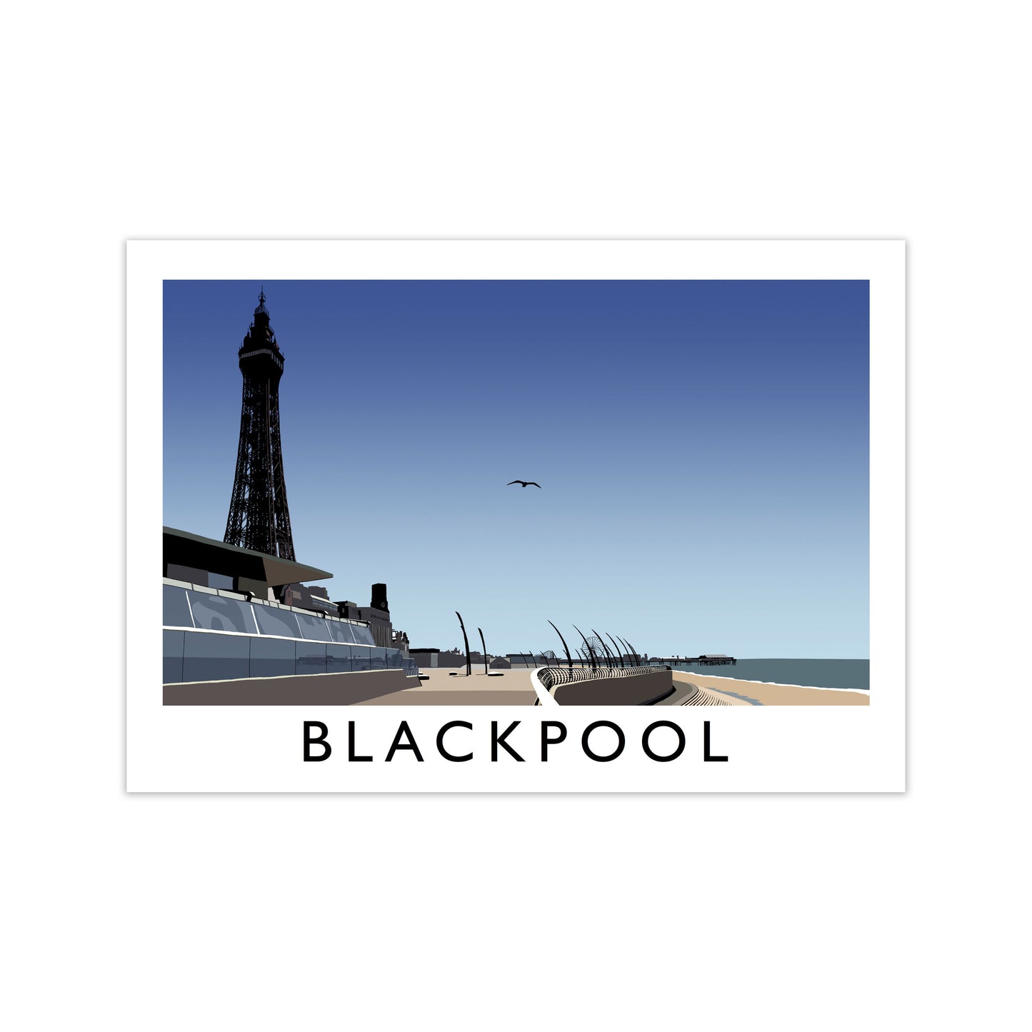 Blackpool Art Print by Richard O'Neill