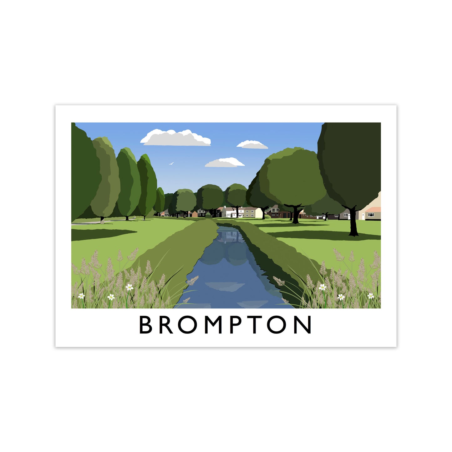 Brompton Art Print by Richard O'Neill