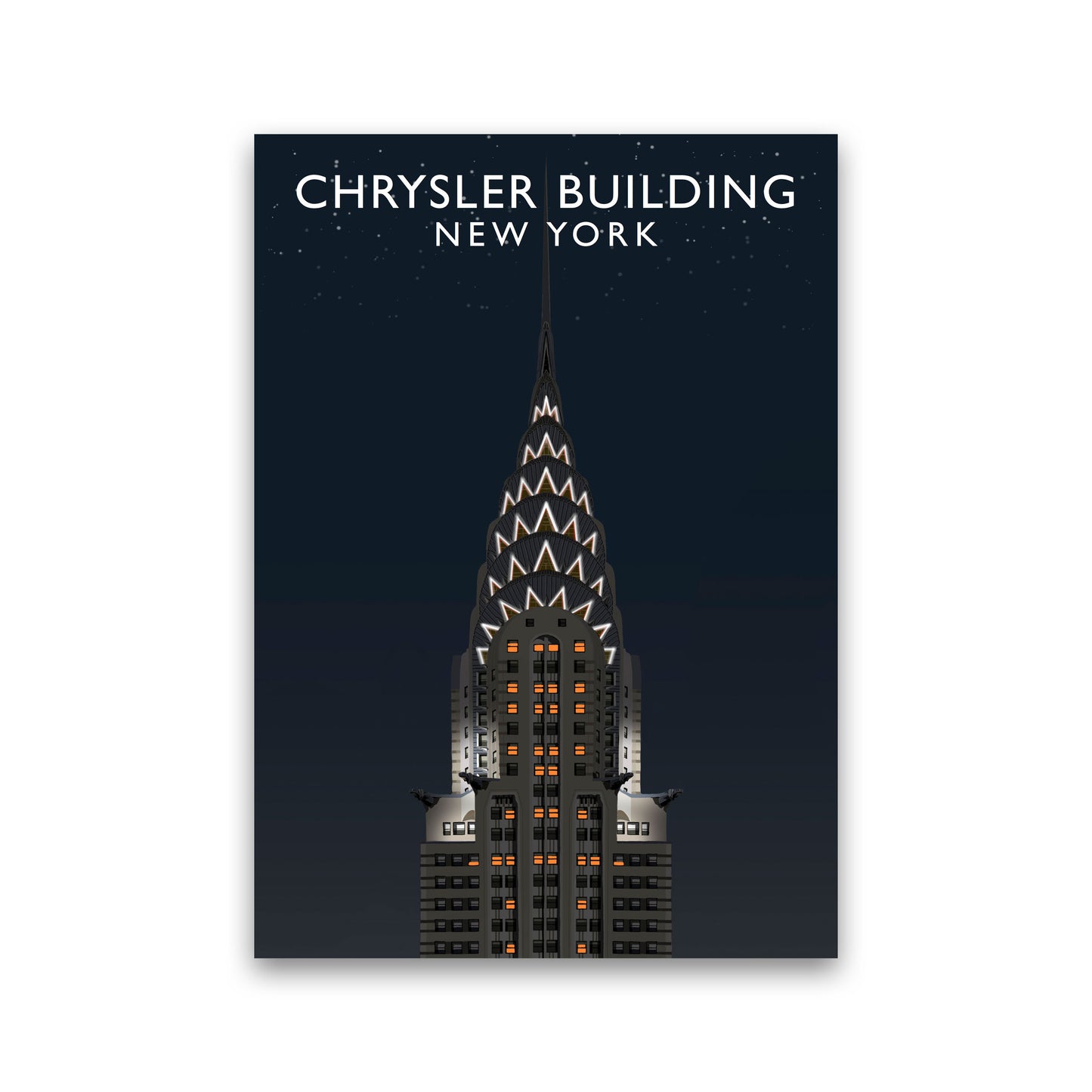 Chrysler Building Night by Richard O'Neill