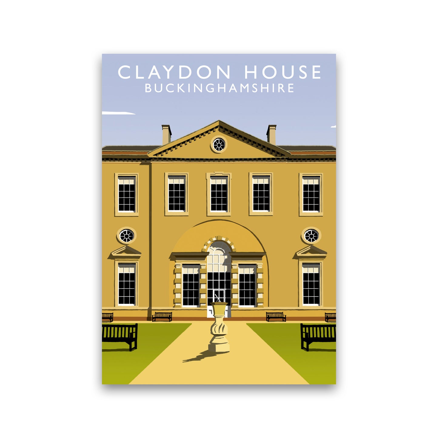 Claydon House Portrait by Richard O'Neill