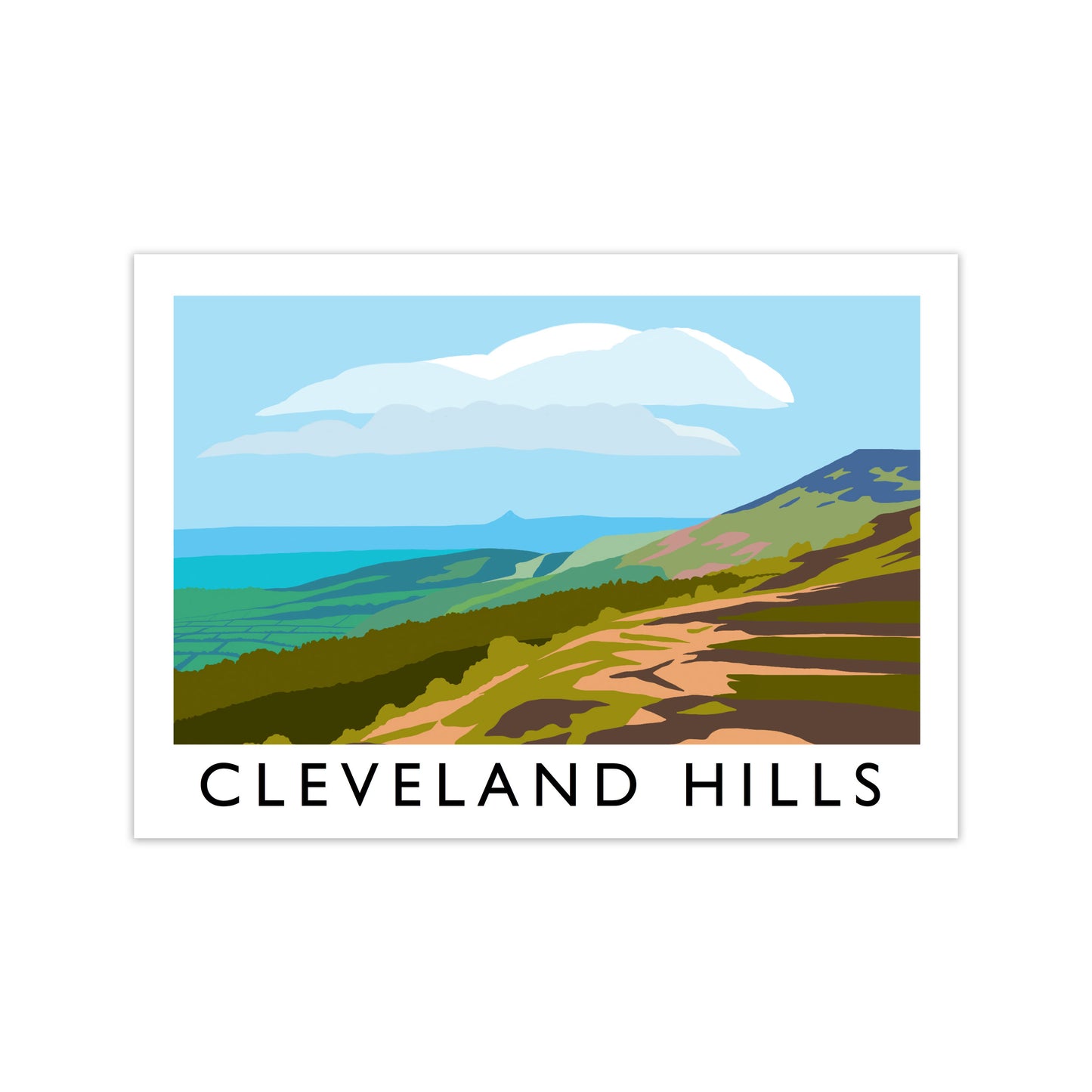 Cleveland Hills by Richard O'Neill