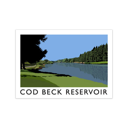 Cod Beck Reservoir by Richard O'Neill