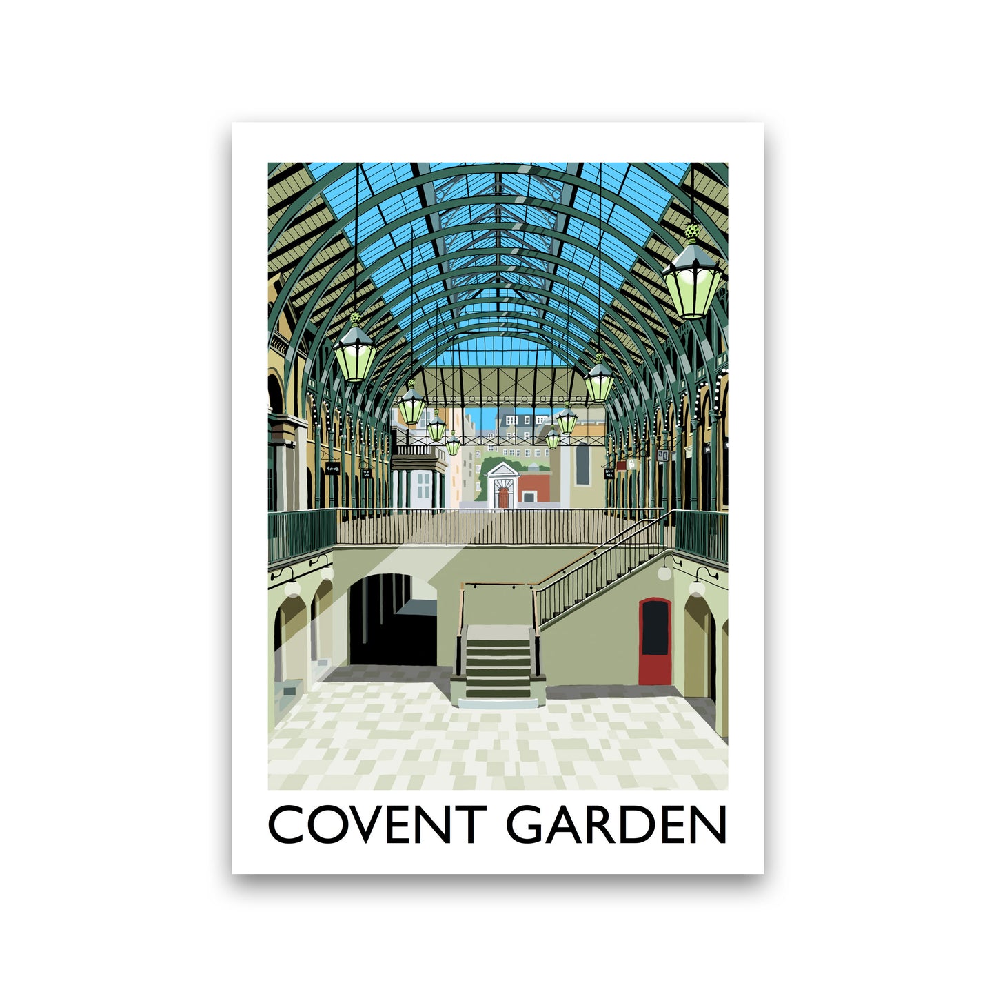 Covent Garden Art Print by Richard O'Neill