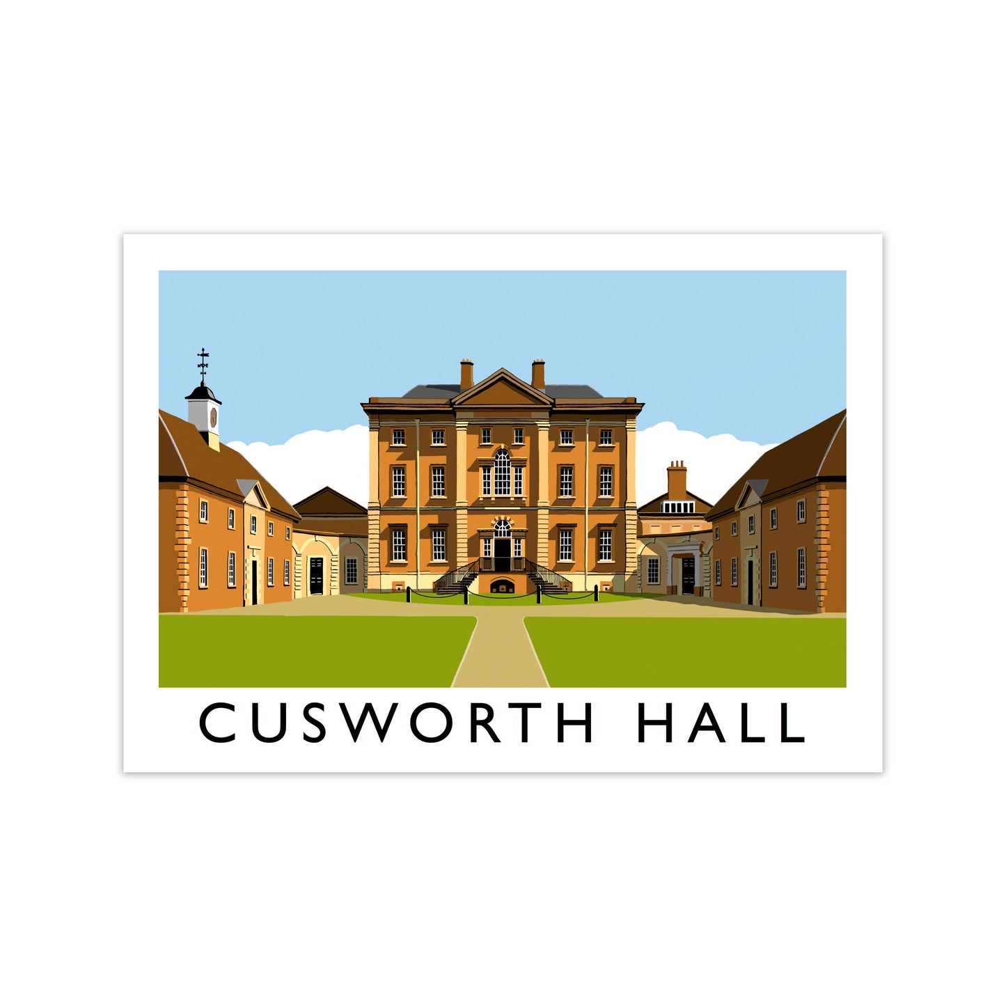 Cusworth Hall Art Print by Richard O'Neill