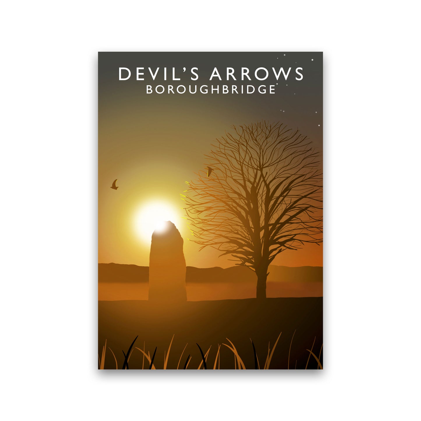 Devil's Arrows Portrait by Richard O'Neill