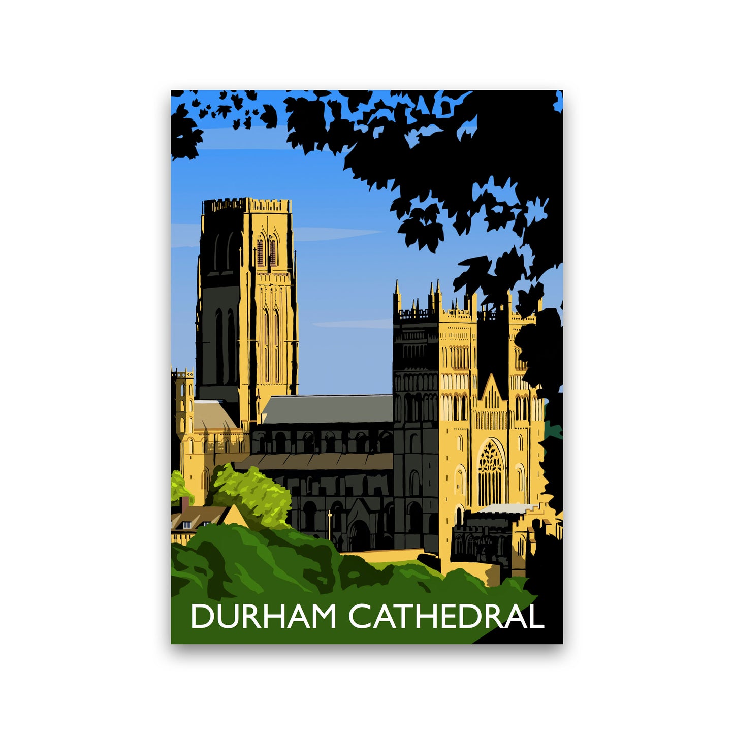 Durham Cathedral Portrait by Richard O'Neill