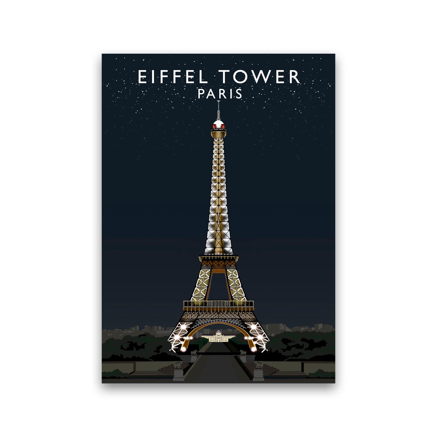 Eiffel Tower Night by Richard O'Neill