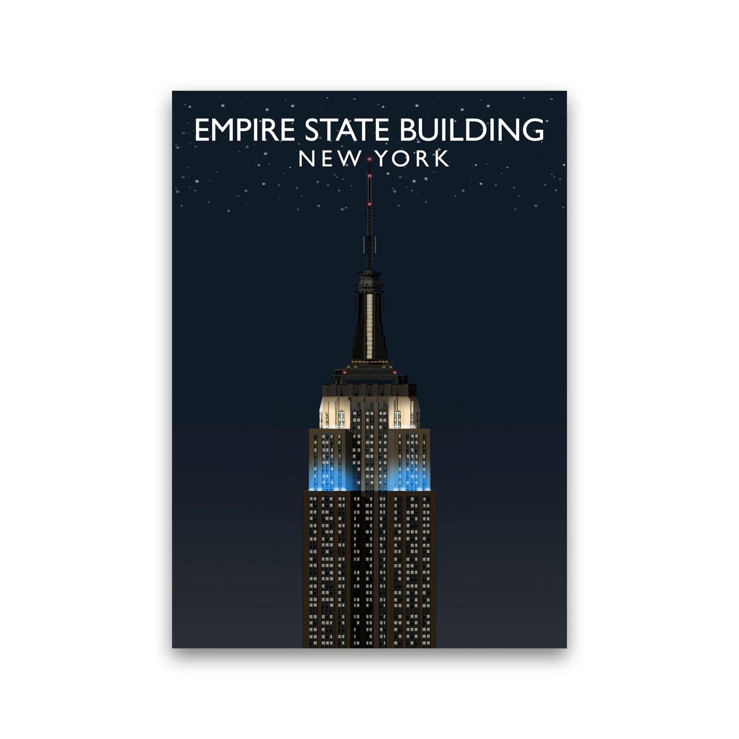 Empire State Building Night by Richard O'Neill