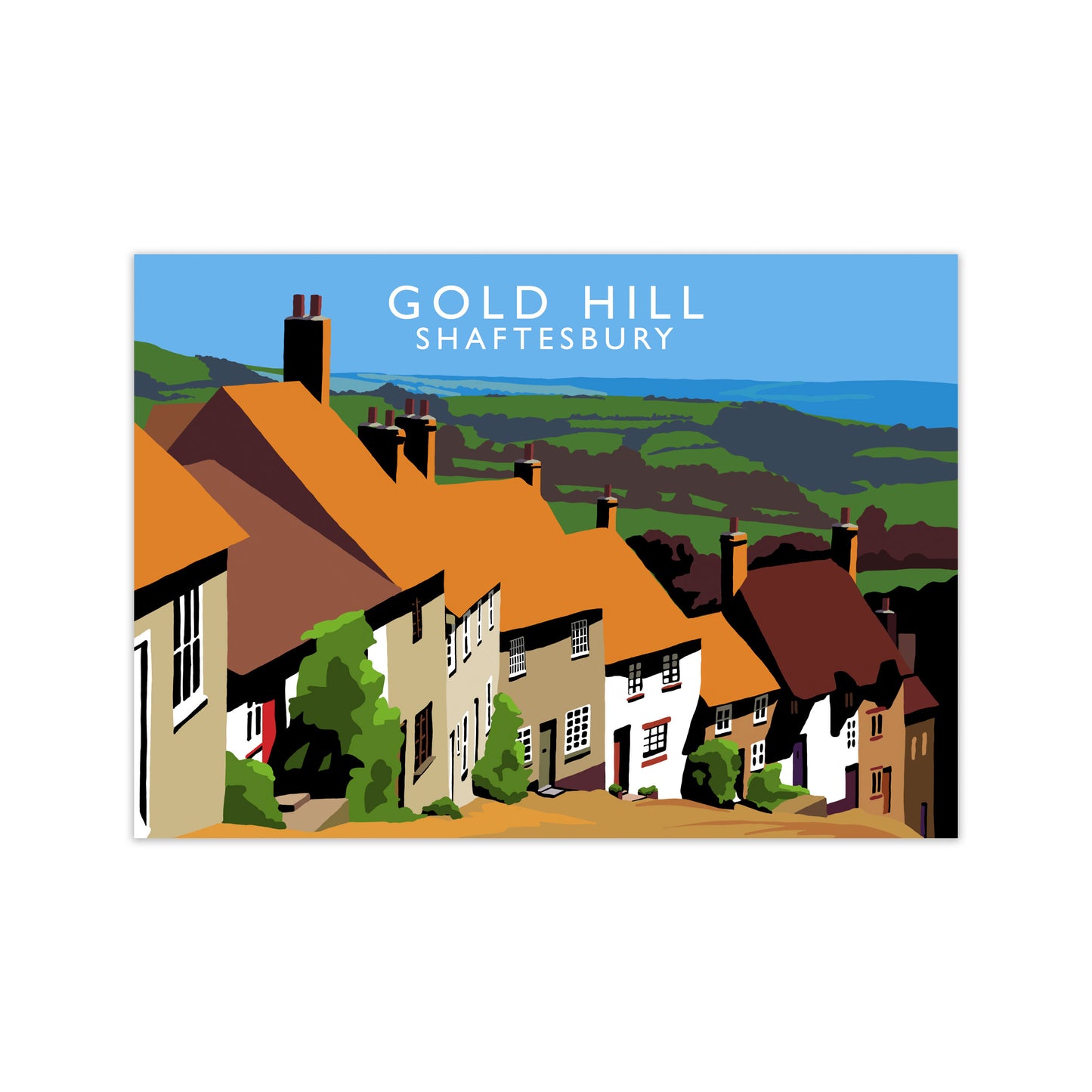 Gold Hill 2 by Richard O'Neill